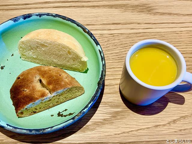 EAT GOOD PLACEのパンとスープ