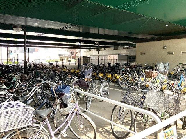 椎名橋自転車駐車場（北）