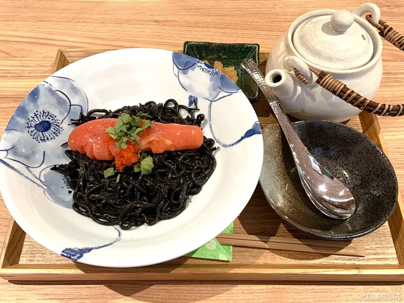 東京たらこスパゲティ南池袋店 明太子と生海苔の黒いスパゲティ