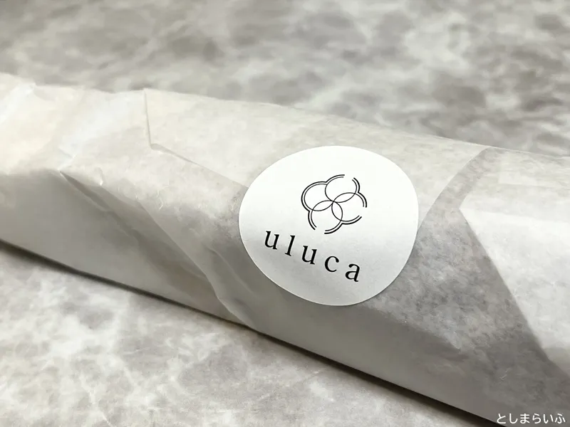 uluca シルクスイートの包み紙