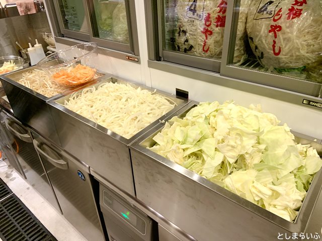 肉野菜炒めベジ郎 大量の野菜